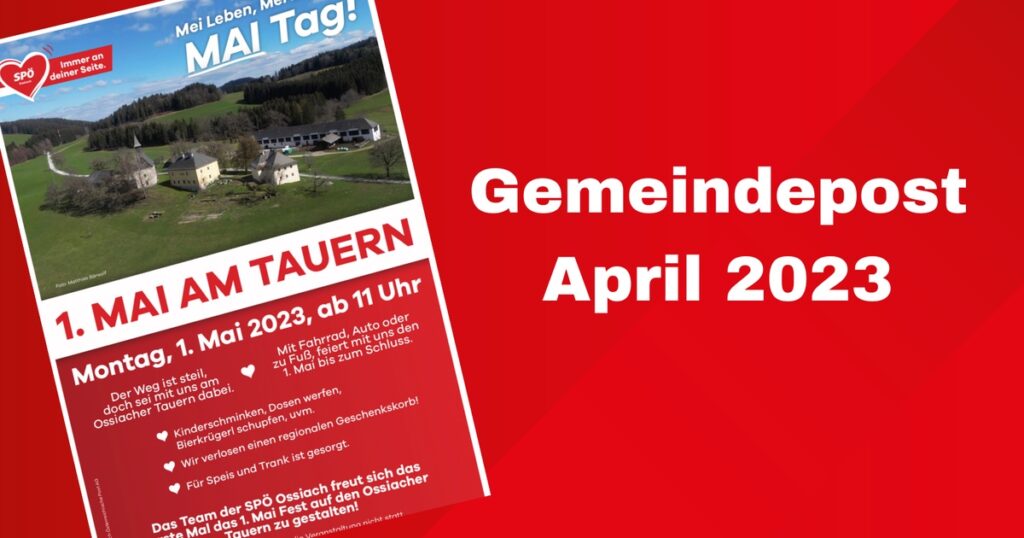Gemeindepost April 2023